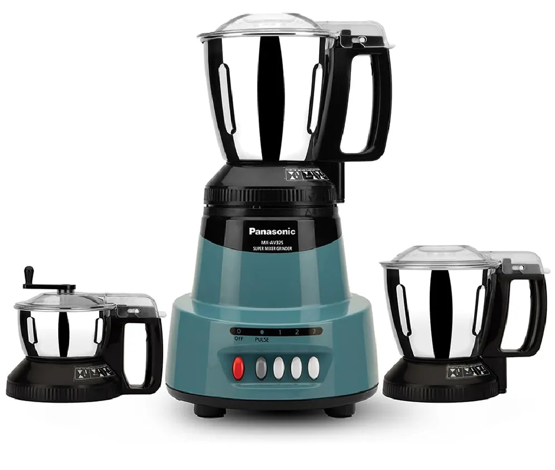 Panasonic MX-AV325 1500-Watt Juicer & Blender (3 Jars)